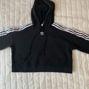 adidas cropped hoodie